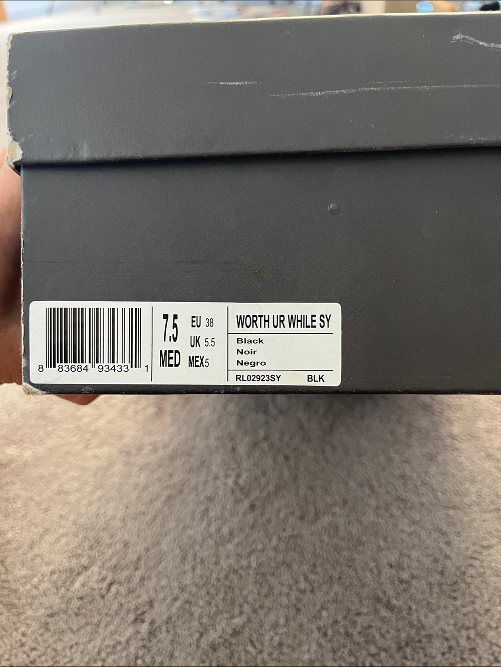 Y2K Kenneth Cole Reaction Wedge Boot, size 7.5 - Picture 9 of 11